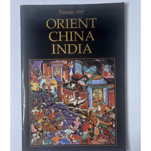 Travcoa Orient China India 1987 Paperback Edition Travel Guide‎ Luxury Travel - Picture 1 of 4